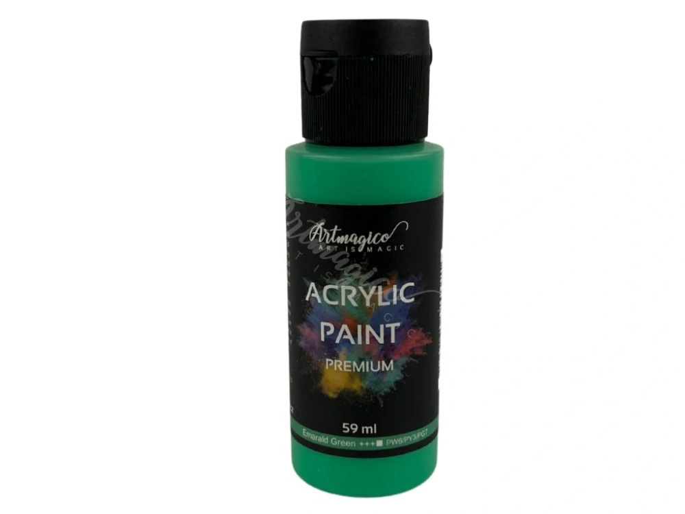 Artmagico - akrylové barvy Premium 59 ml, Emerald green