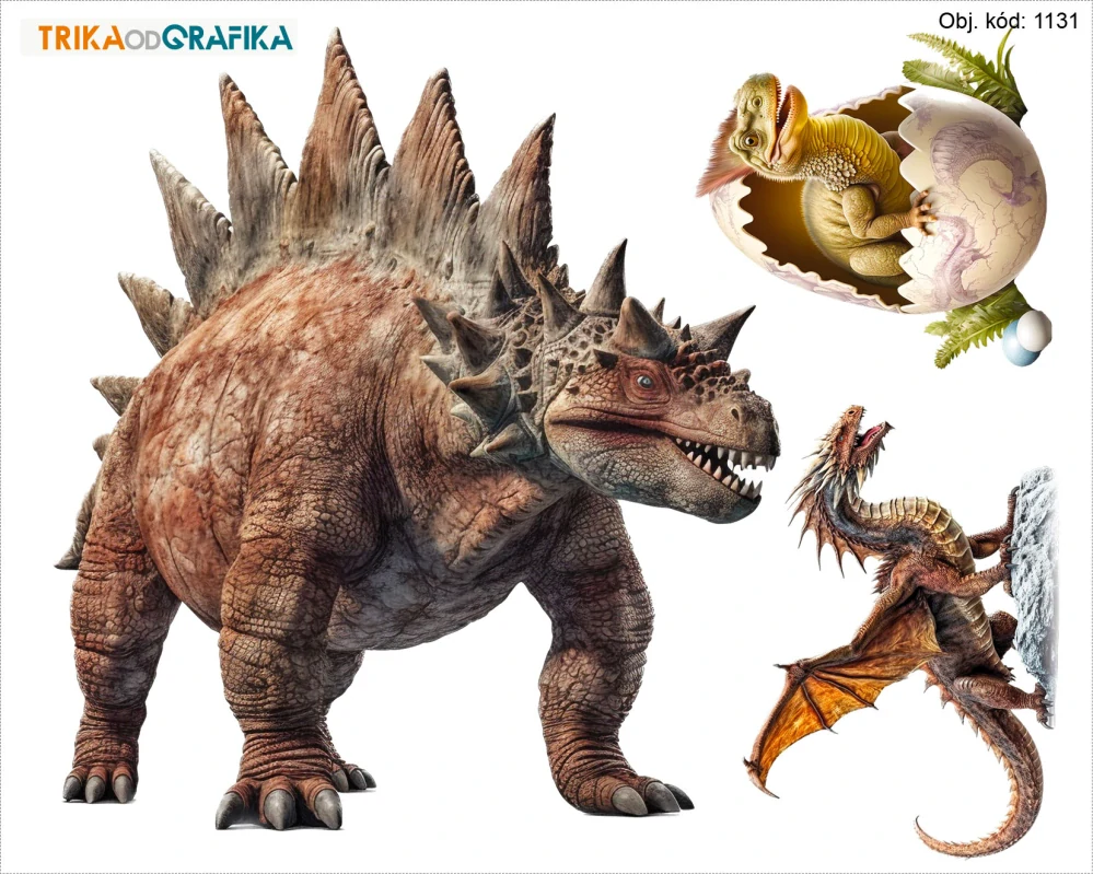 Dino 5 – nažehlovačka
