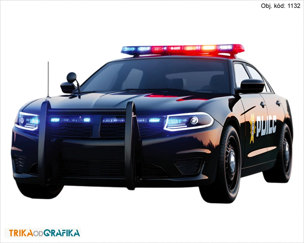 Auto Policie – nažehlovačka 14x11