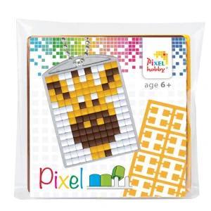 Pixel klíčenka žirafa nebo lev 1ks