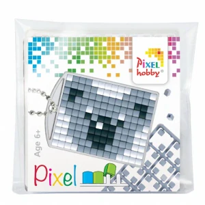 Pixel klíčenka koala nebo vlk 1ks