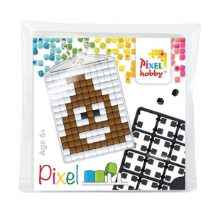 Pixel klíčenka hovínko 1ks