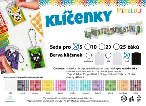 Pixel klíčenky