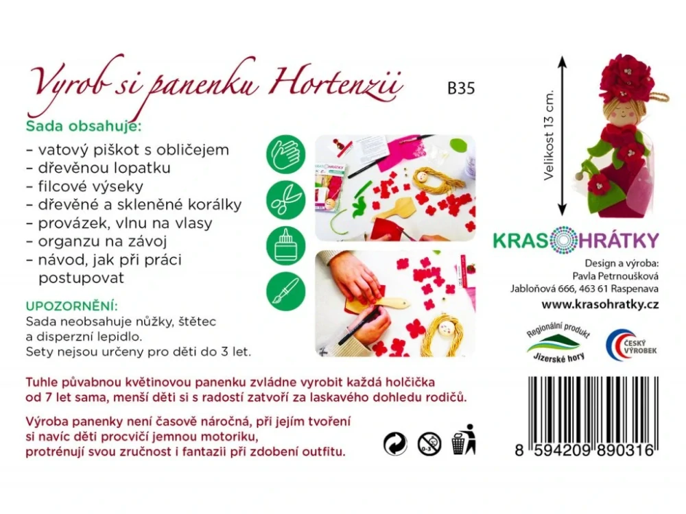 Panenka Hortenzie