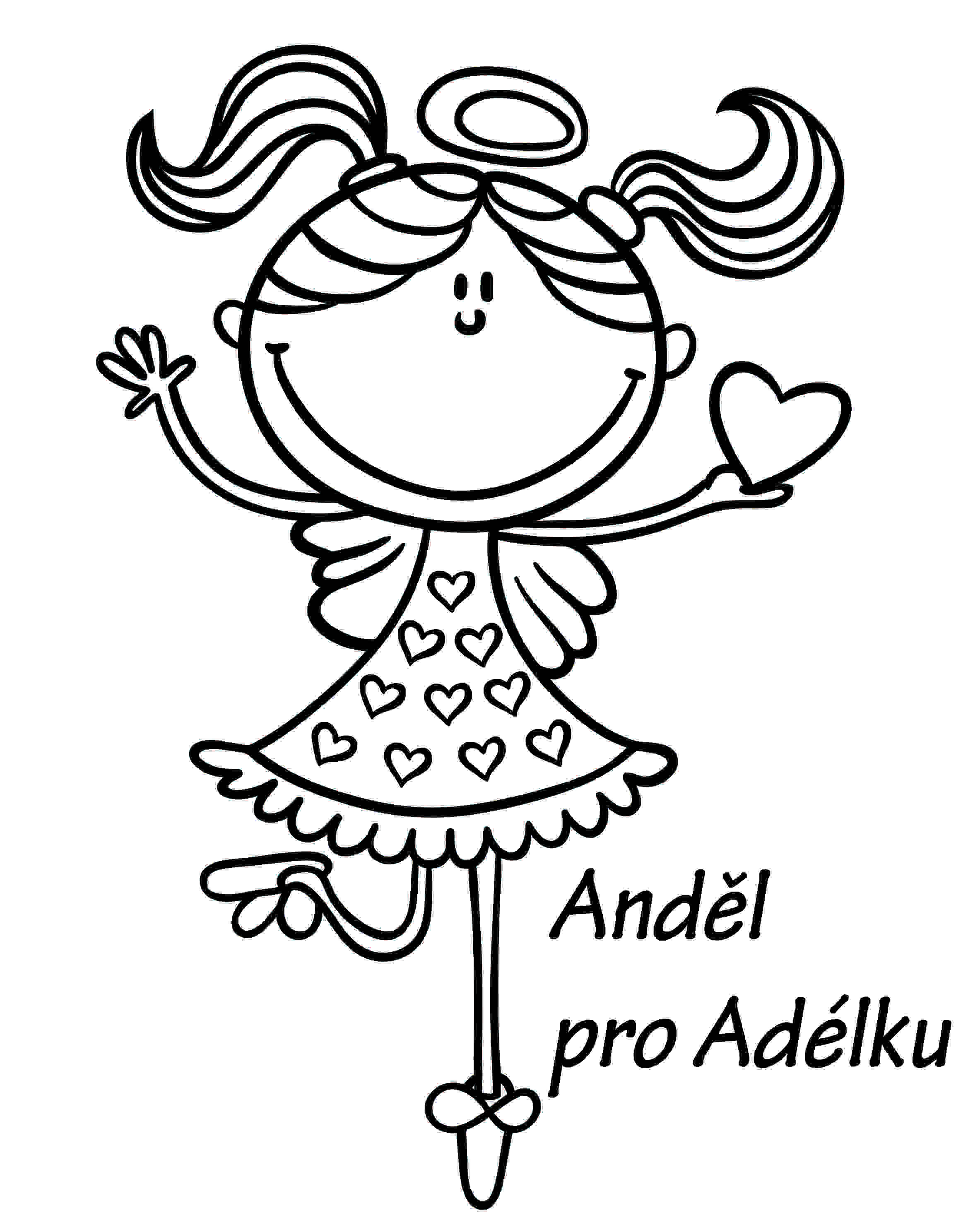 Anděl pro Adélku - Tričko s motivem