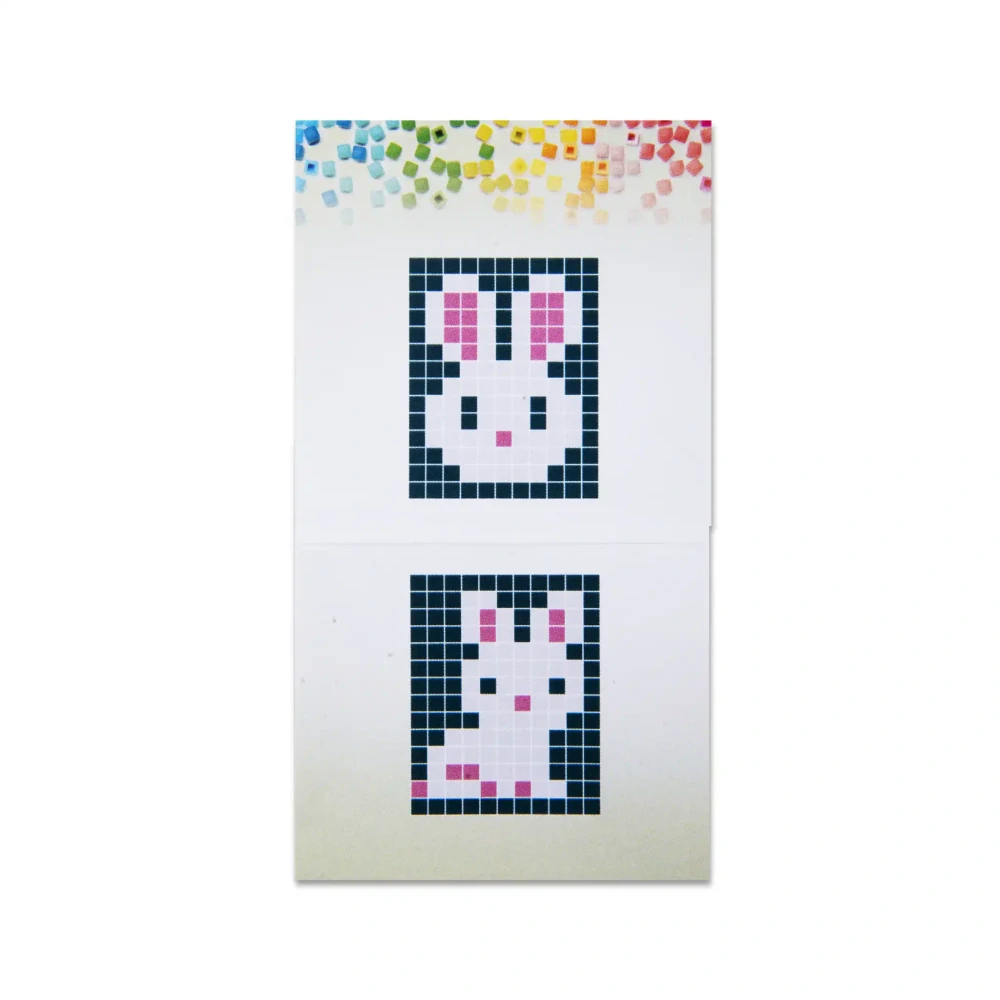 Pixel klíčenka králík 1ks