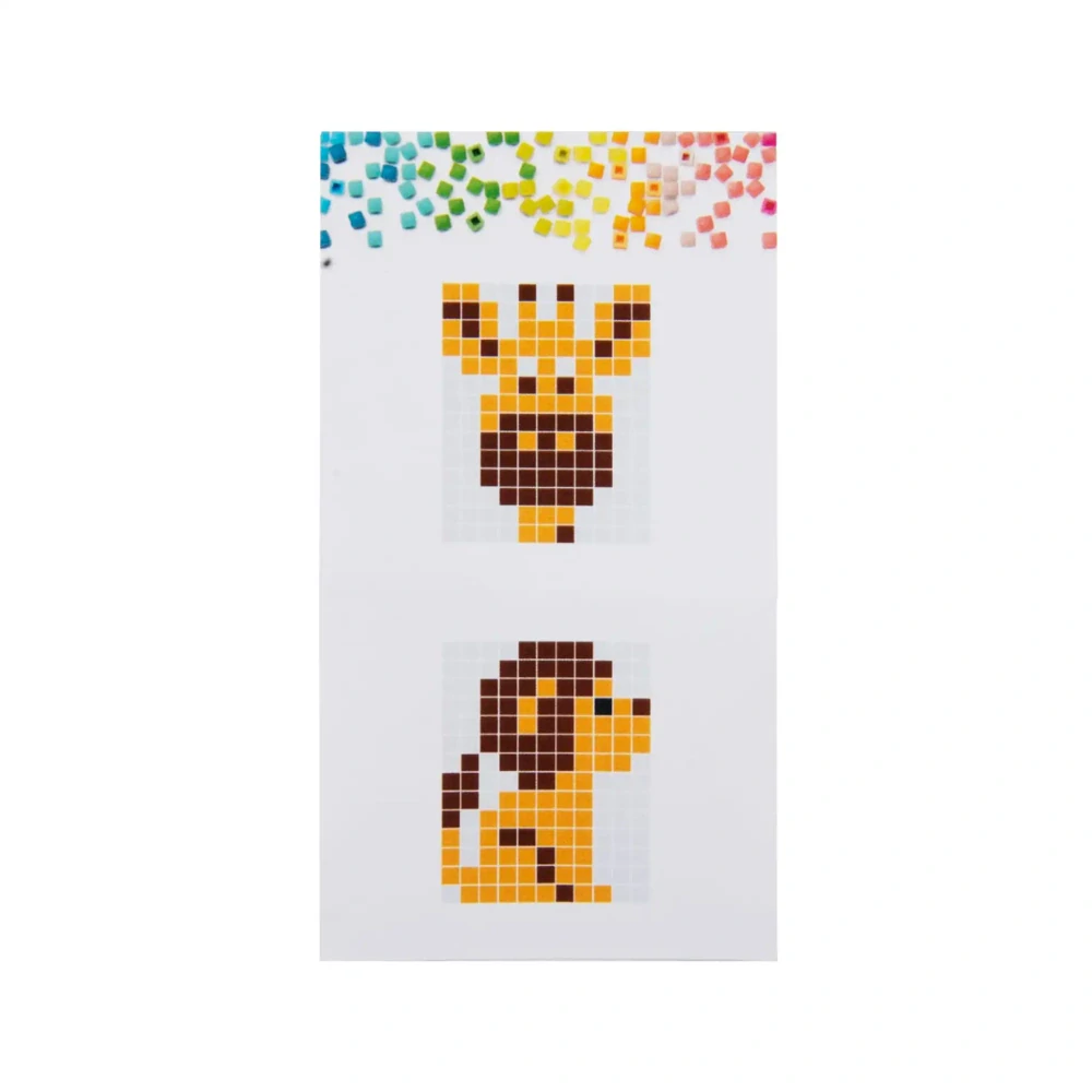 Pixel klíčenka žirafa nebo lev 1ks