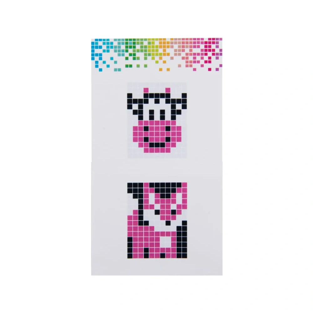 Pixel klíčenka kráva nebo liška 1ks