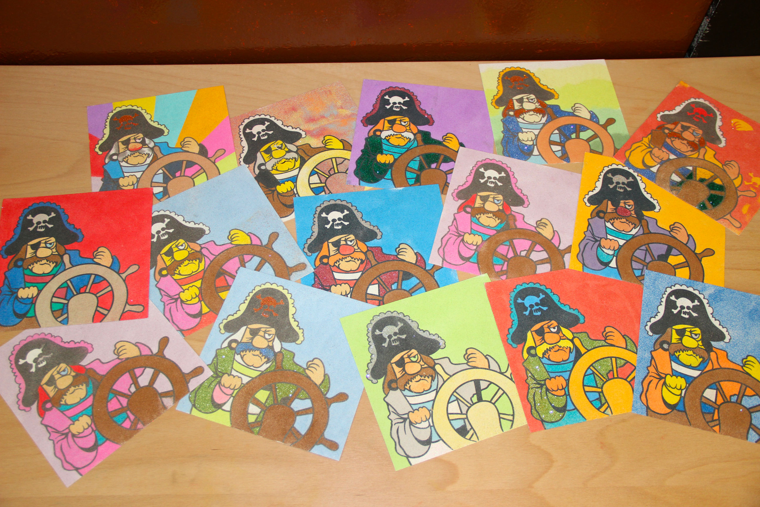 PIRÁT / 20x20 cm