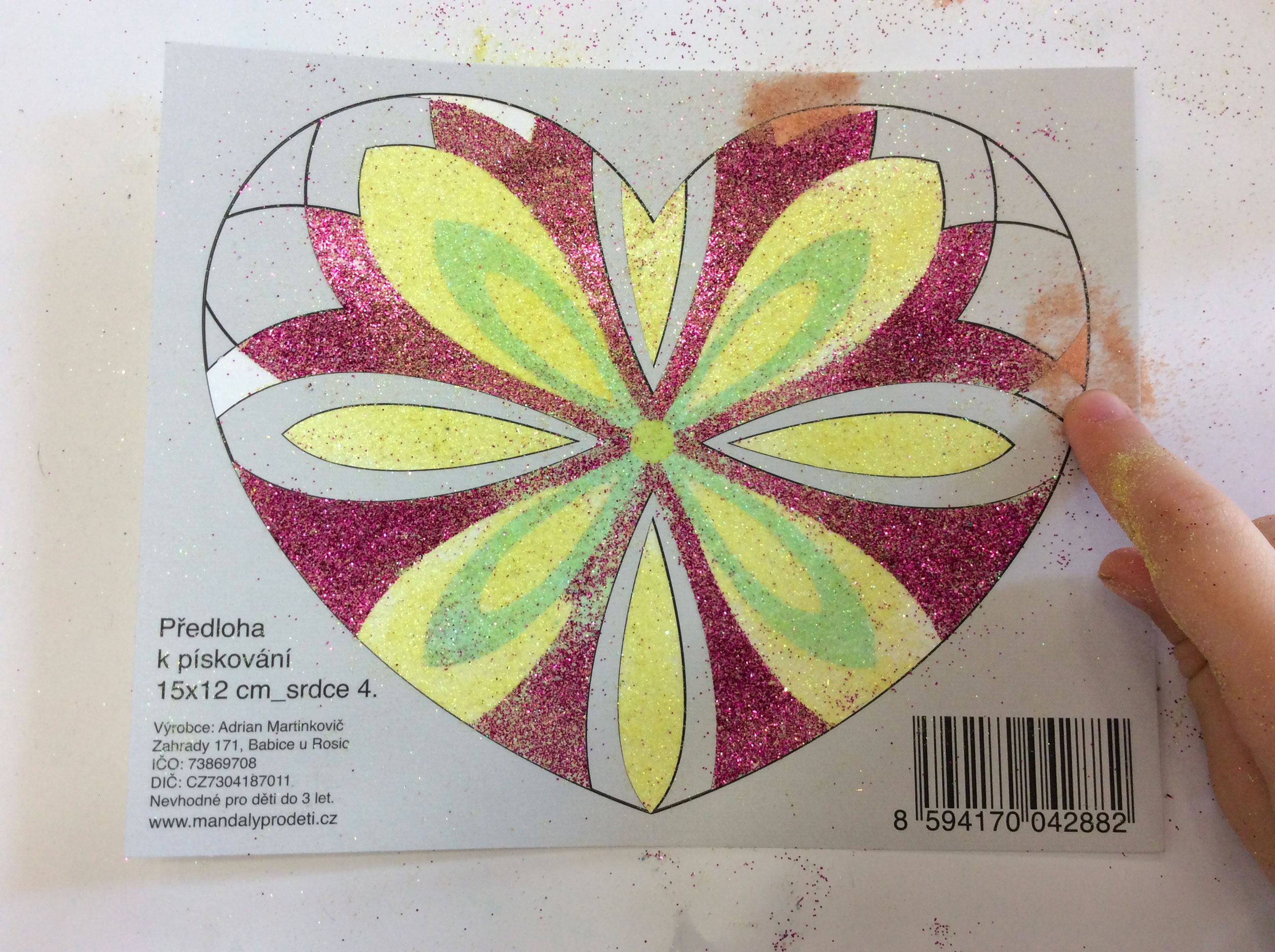 SRDÍČKA pro školy a školky / 15x12 cm