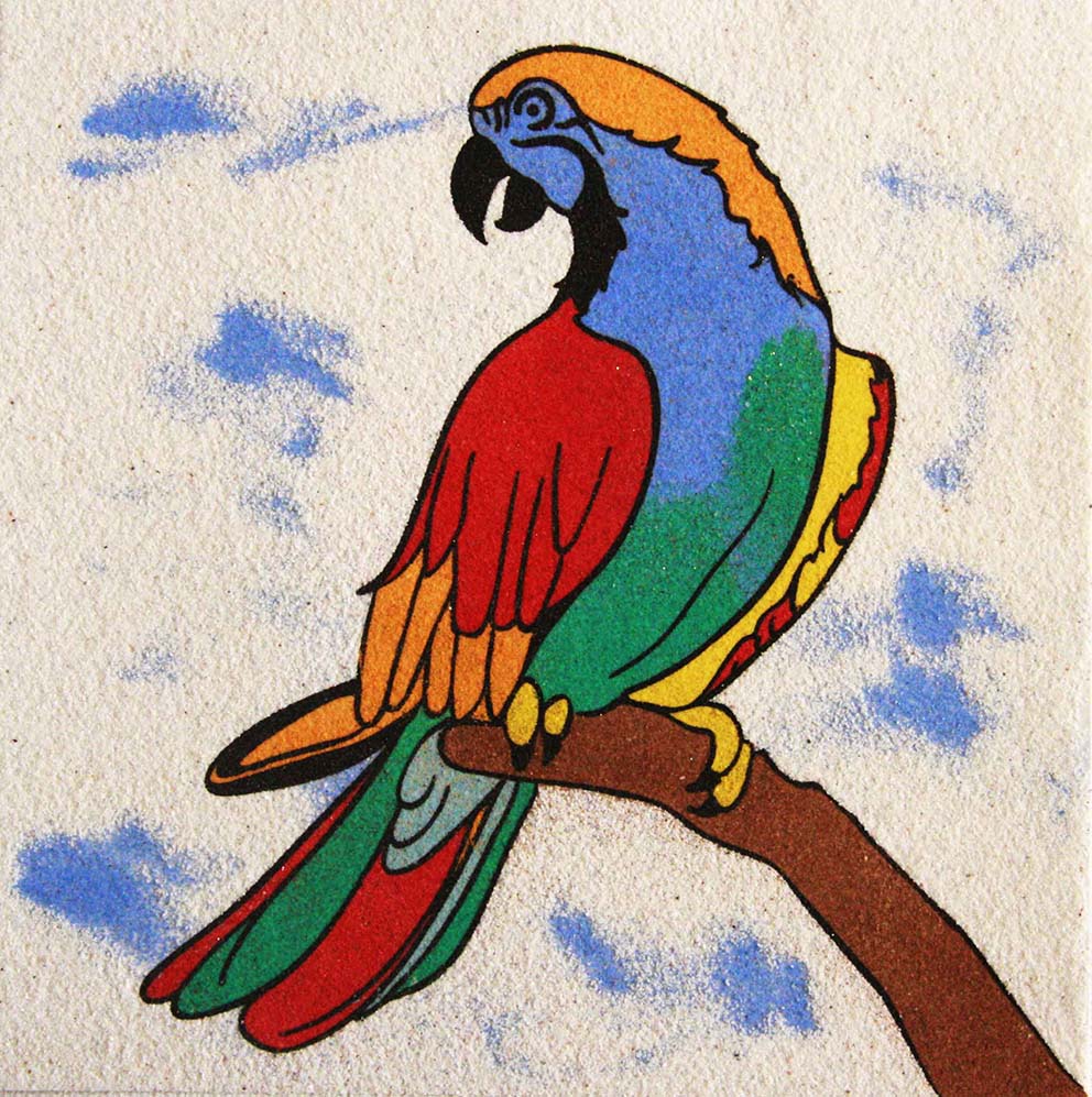 PAPOUŠEK / 20x20 cm