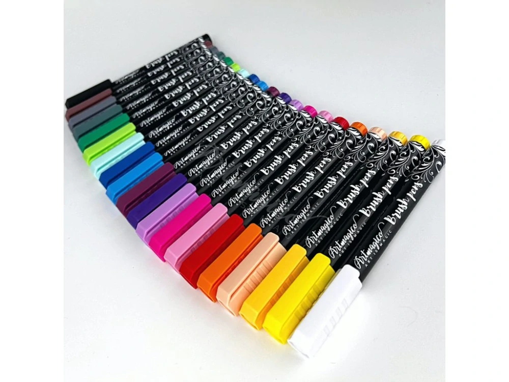 Brush pens sada 20 ks
