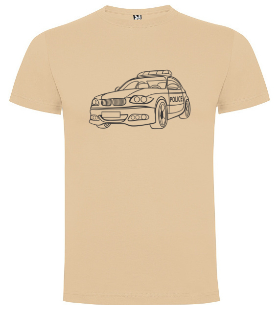 Auto policie - Tričko s motivem