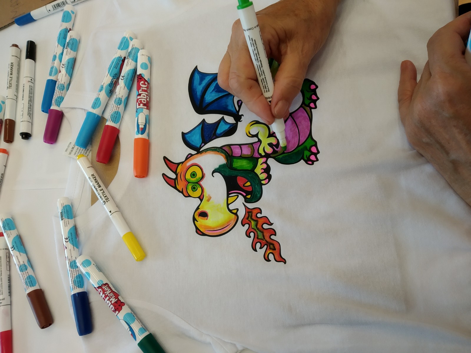 Fixy na textil - PASTEL