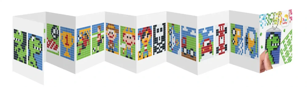 Sada Pixel klíčenky cool 3ks