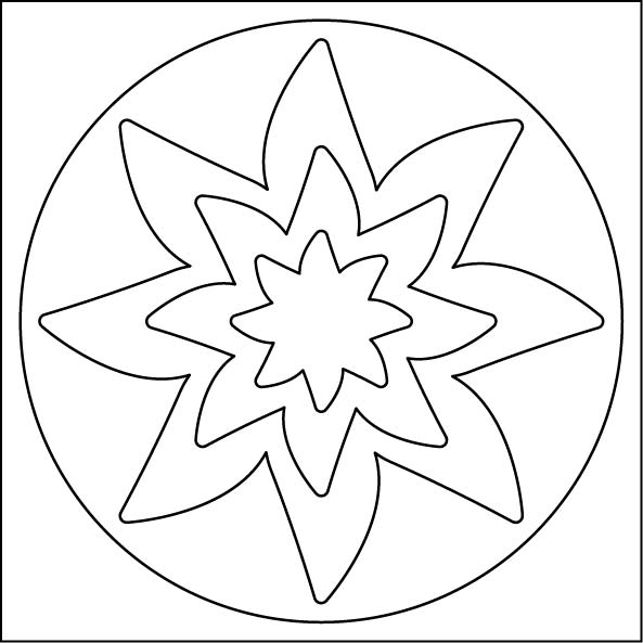 sada Vánoční HVĚZDY – MODRÉ / 10x10 cm