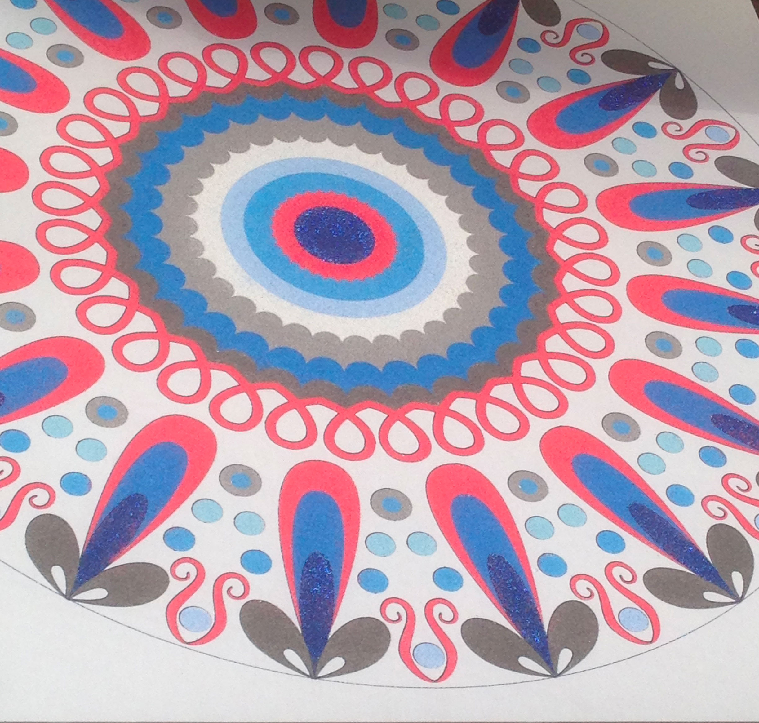 MANDALA 21. / 30x30 cm