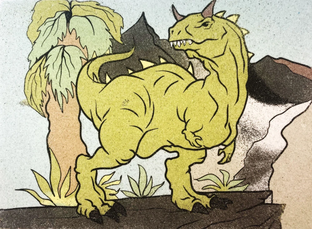 sada DINOSAUŘI / 20x15 cm