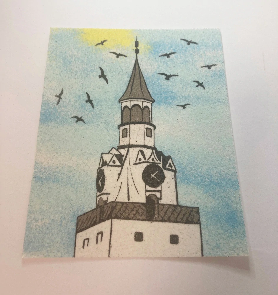 IVANČICKÁ VĚŽ / 12x15 cm