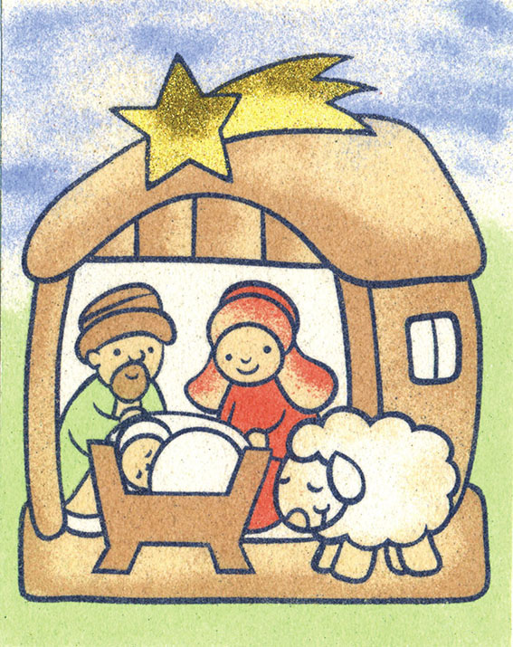 sada ADVENTNÍ II. / 15x12 cm