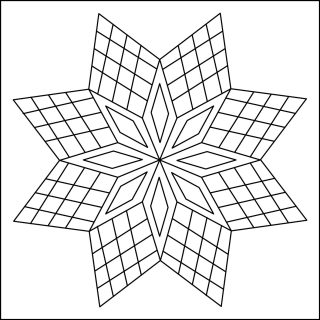 hvězda L3 / 10x10 cm