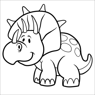 DINO I. / 10x10 cm