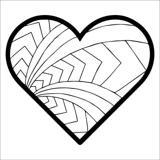 SRDCE s6. / 10x10 cm