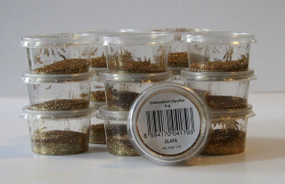 glitr zlatá / 6g