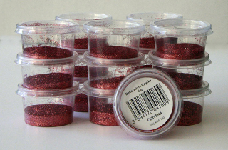 glitr červená / 6g