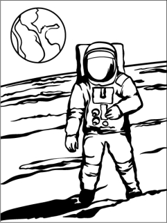 ASTRONAUT / 15x20