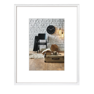 Rámeček bílý plast 40x40 cm