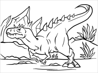 DINO 1. / 20x15 cm